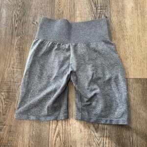 NVGTN Gray High-Waisted Shorts Size S